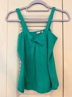 Mexx Teal Knot-Front Camisole - Women